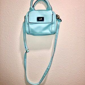 Merona cyan crossbody purse